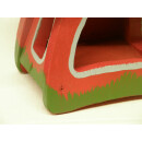 Vogelhaus Futterhaus mini rot
